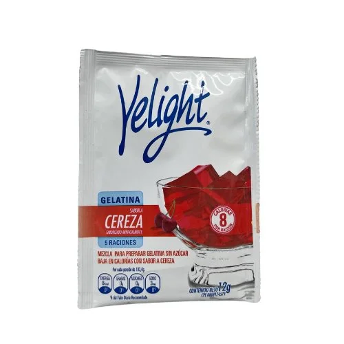 Gelatina yelight cereza 12 gr miniatura 2