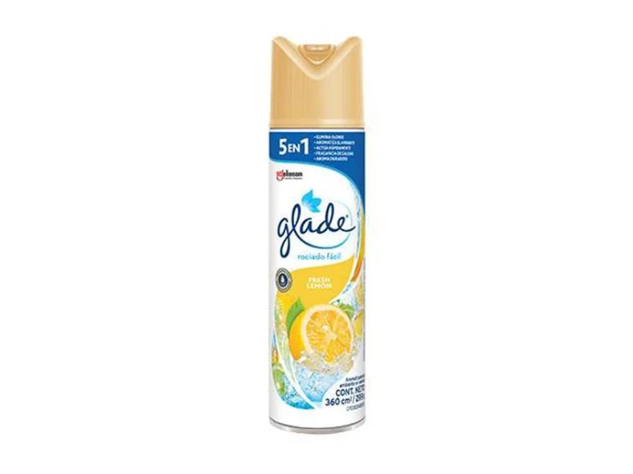 Glade aerosol fresh lemon 360 ml miniatura 1