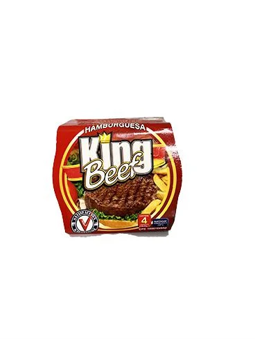 Hamburguesa king beef 450gr 4x14x112,5gr (270210010015) ch03. miniatura 2