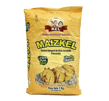Harina integral de maiz amarillo kel (maizkel) 1 kg 1x20 miniatura 1