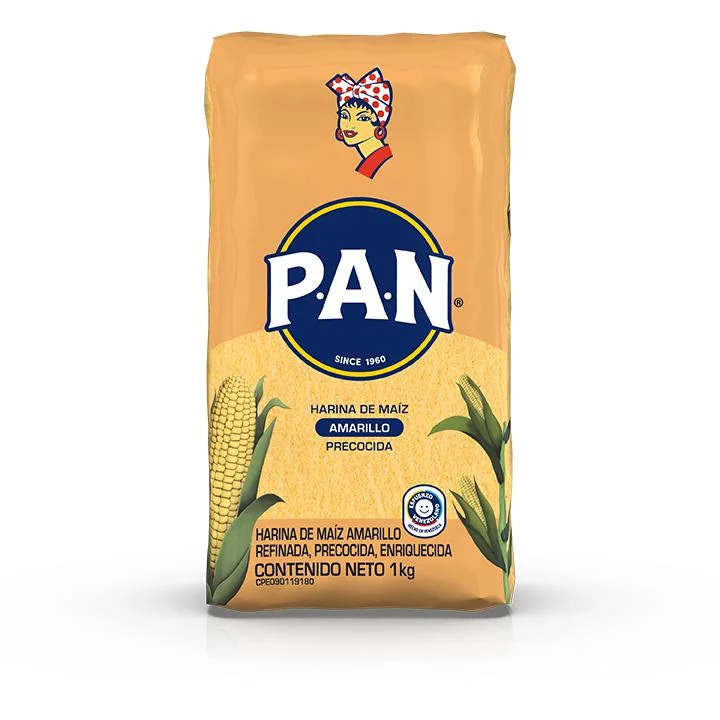 Harina de maiz amarilla pan gf 1kg miniatura 2