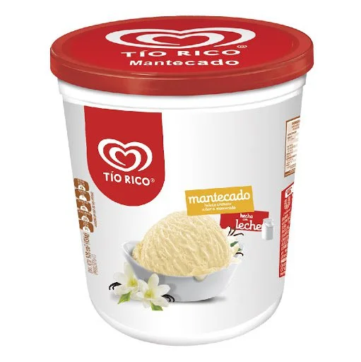 Helado mantecado clasico tio rico 850 ml (67715725) miniatura 2