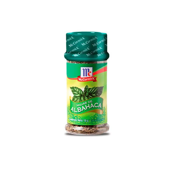 Hojas de albahaca mc cormick 25gr miniatura 1