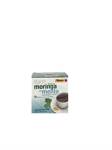 Hojas de moringa con menta olympia 12gr (10 bolsitas) 1*24 miniatura 2