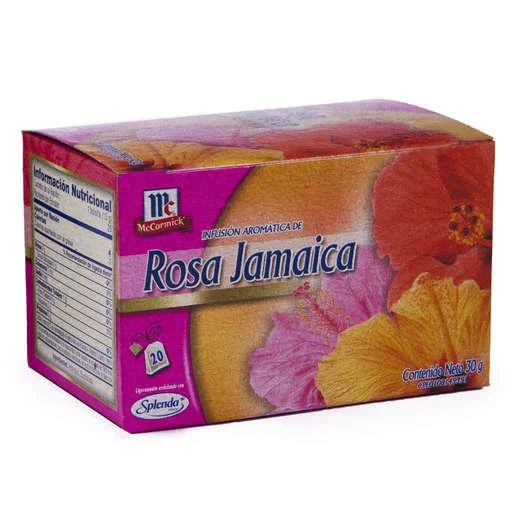 Infusion rosa de jamaica mc cormick 10 unid 1x12 miniatura 2