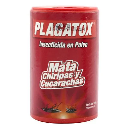 Insecticida en polvo mata cucarachas plagatox 150 gr miniatura 1