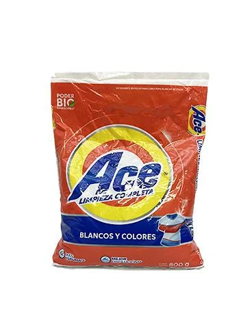 Jabon en polvo ace regular 800 gr miniatura 1