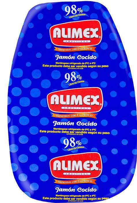 Jamon cocido de pierna alimex por kg miniatura 1