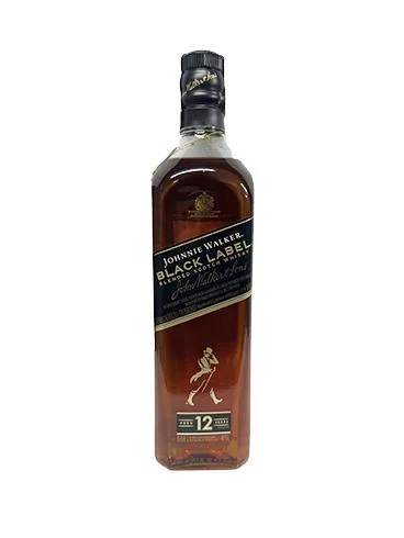 Johnnie walker black label etiqueta negra 0,75 lt miniatura 2