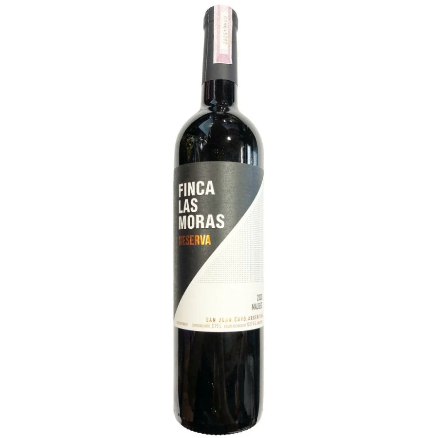 Vino tinto las moras reserva malbec 0,75 lt miniatura 2