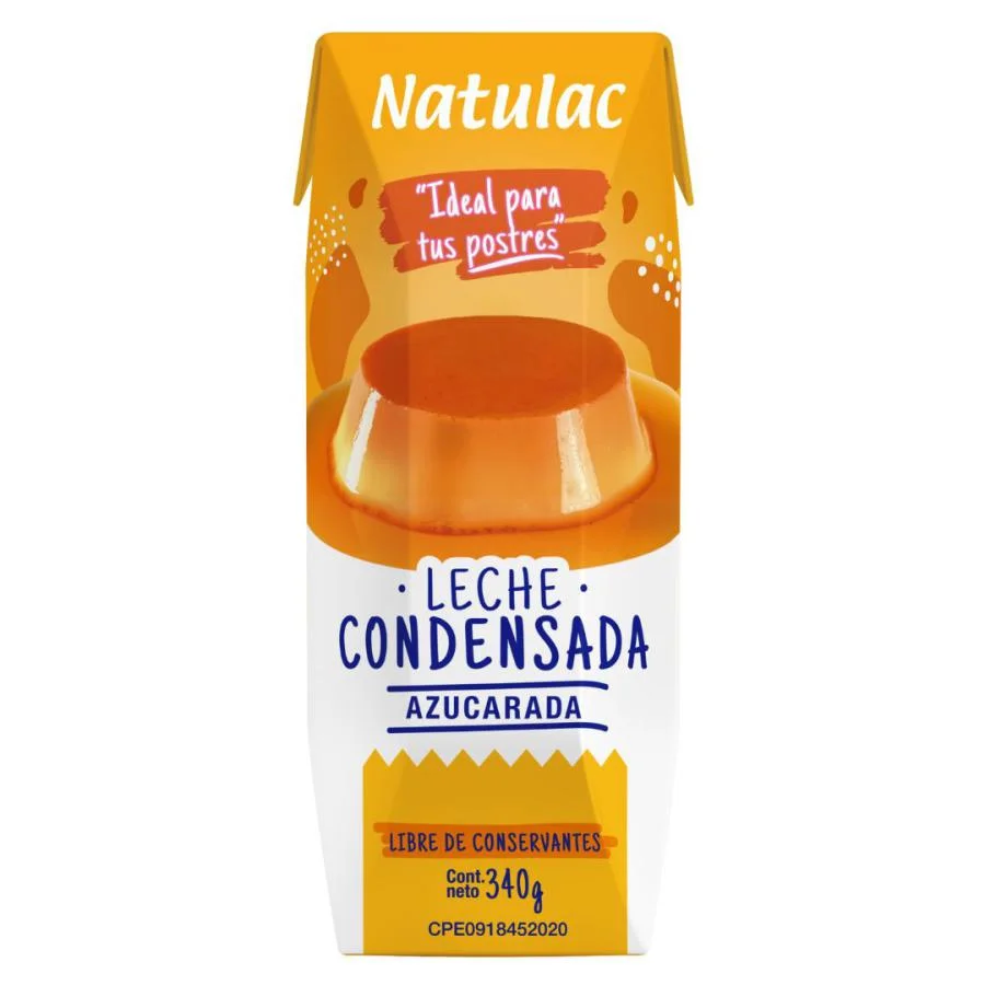 Leche condensada natulac 340 gr miniatura 2