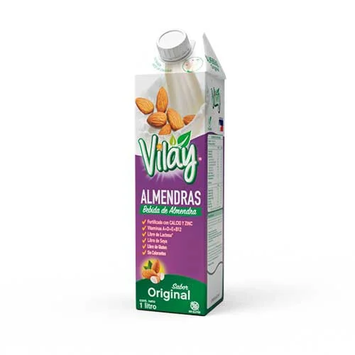 Leche de almendras original vilay 1l miniatura 2