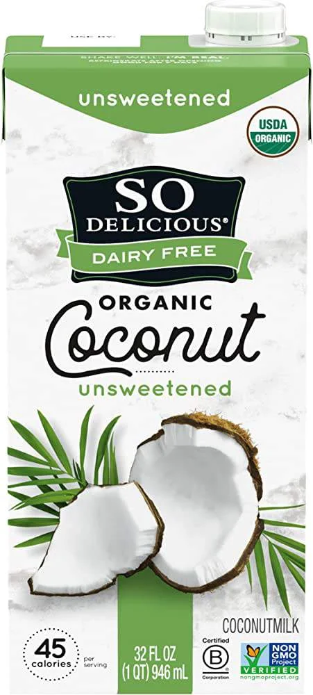 Leche de coco organic so delicious 946 ml miniatura 1
