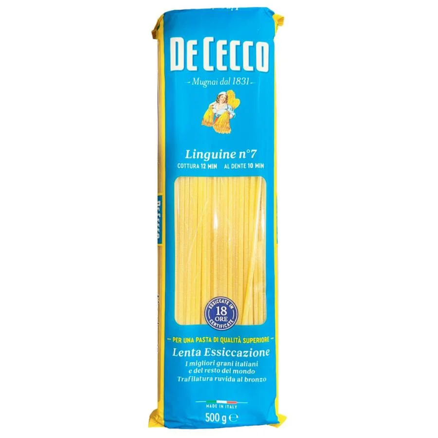Pasta linguine nro 7 de cecco 500 gr miniatura 1