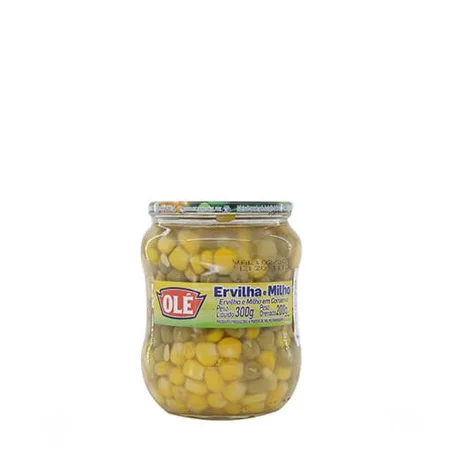 Maiz y guisantes ole 250 gr (vidrio) miniatura 1