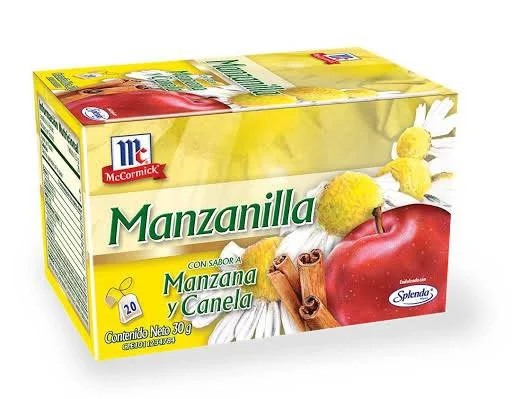 Te manzanilla manzana/canela mc cormick 30 gr miniatura 1