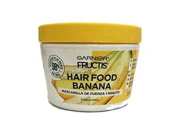 Mascarilla de fuerza hair food banana garnier fructis 350 ml miniatura 1