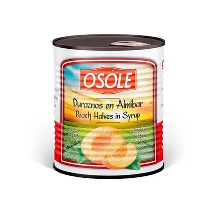 Melocotones de almibar osole 830 gr miniatura 1