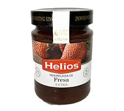 Mermelada de fresa extra helios 340gr miniatura 1