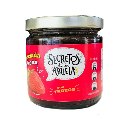 Mermelada de fresa secretos de la abuela 250 gr x12 miniatura 1