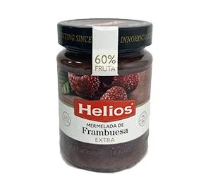 Mermelada de frambuesa extra helios 340 gr miniatura 1