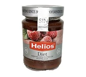 Mermelada de frambuesa diet helios 280 gr miniatura 1
