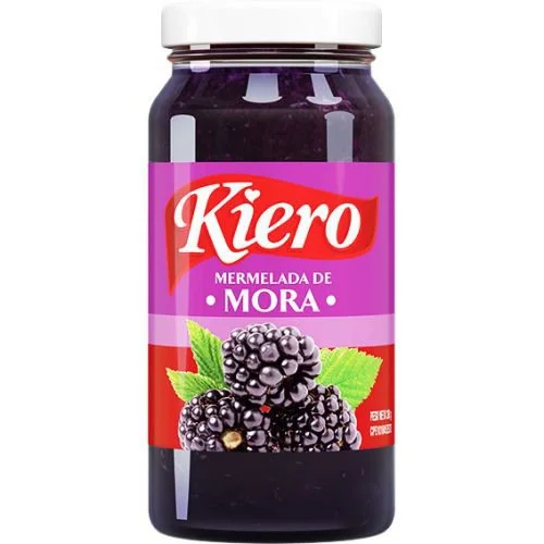 Mermelada mora kiero 230 gr 1x24 miniatura 1