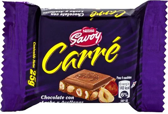Mini carre con leche y avellana nestle 25gr 1x16 miniatura 1