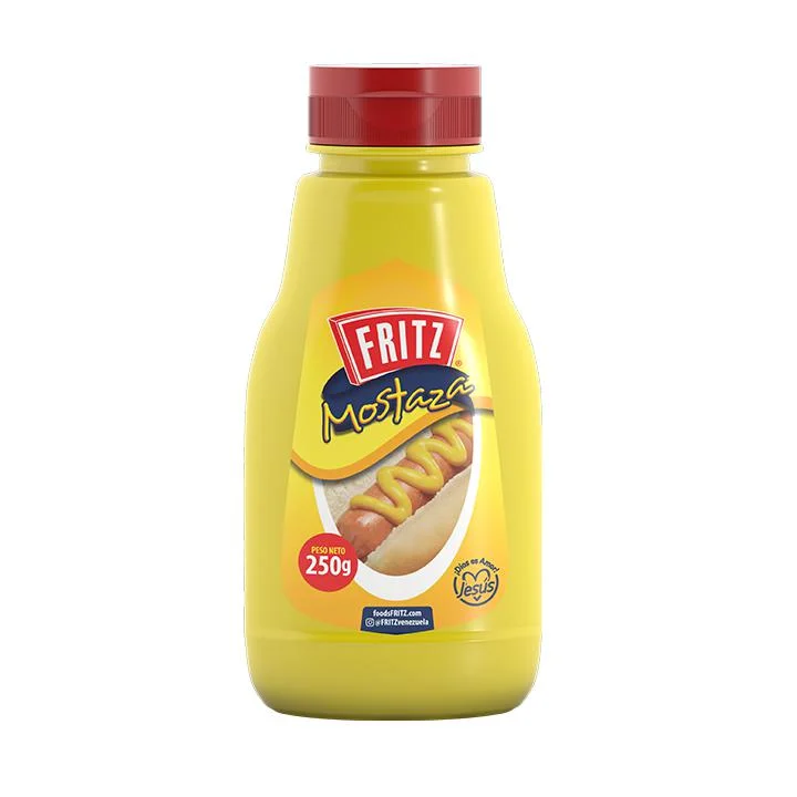 Mostaza preparada fritz 250 gr miniatura 2