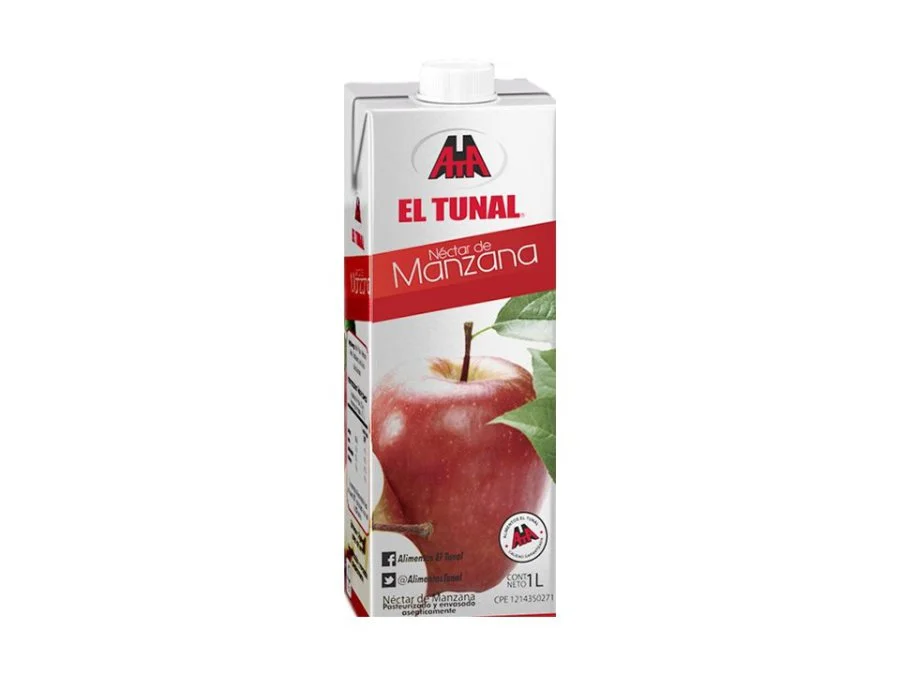 Nectar de manzana el tunal 1 lt 1x12 miniatura 1
