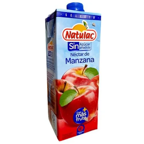 Nectar de manzana sin azucar natulac 1l miniatura 1
