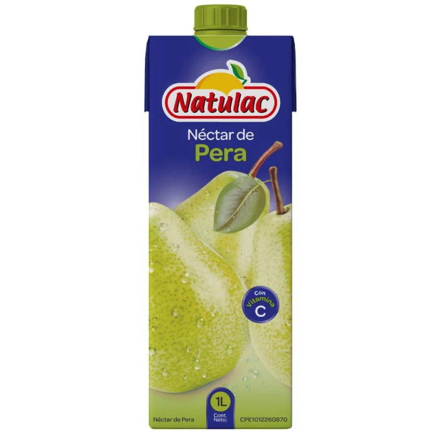 Nectar de pera uht natulac 1000 ml 1x12 miniatura 2