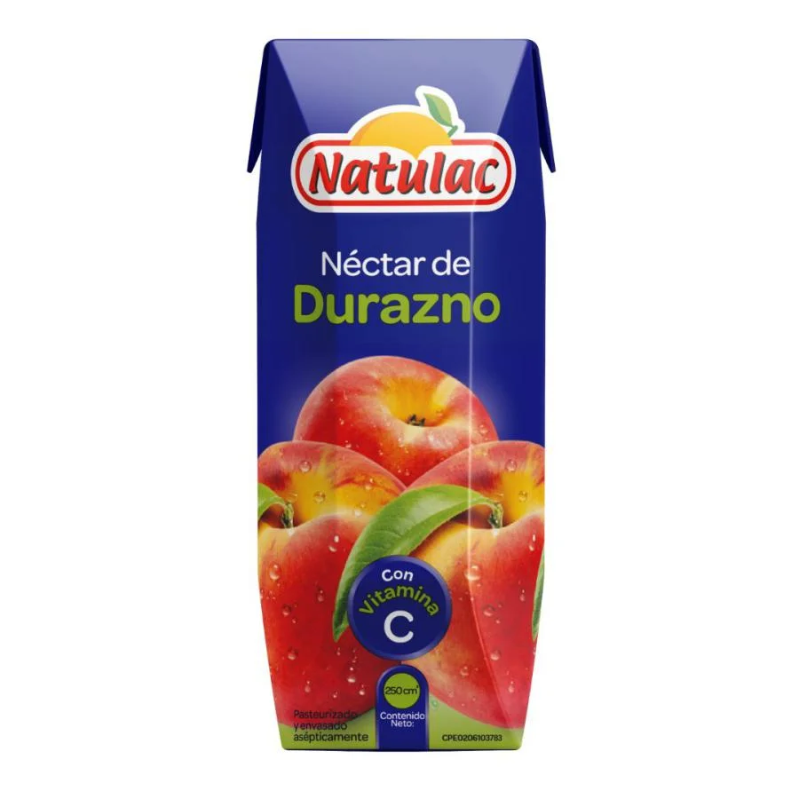 Nectar durazno tetra natulac 250 ml miniatura 2