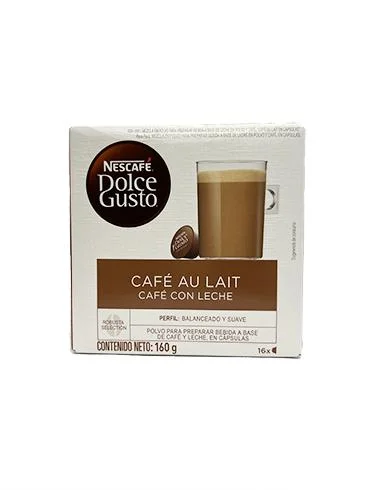 Nescafe dolce gusto cafe au lait 10 caps 100 gr (6693) miniatura 2