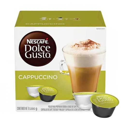 Nescafe dolce gusto cappuccino 10 cap 117,5 gr (6697) miniatura 1