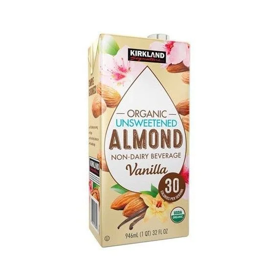 Leche de almendras organic vainilla kirkland 946 ml miniatura 2