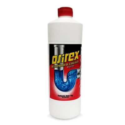 Osirex destapador de cañerias liquido 1l miniatura 1