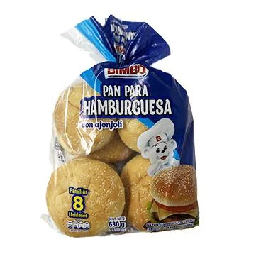 Pan hamburguesa bimbo 630 gr miniatura 1