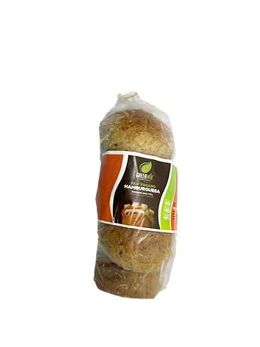 Pan vegano hamburguesa 480gr (green mix) miniatura 1