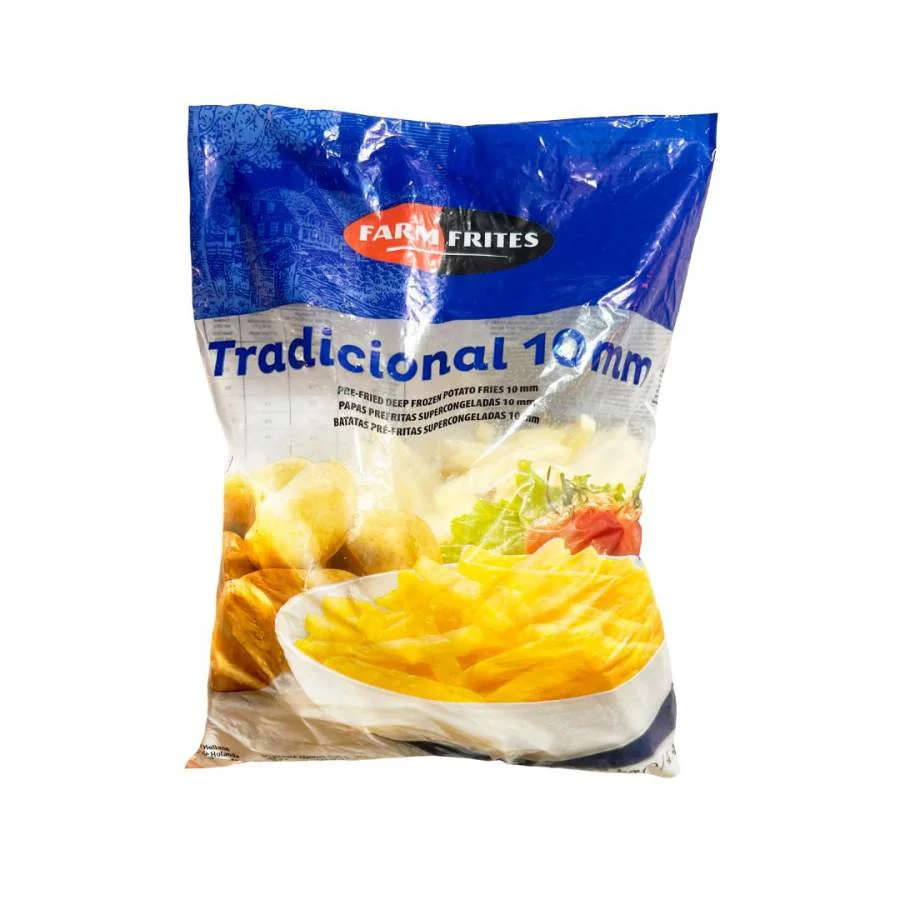 Papas fritas tradicional 10mm farmfrites 2kg miniatura 1