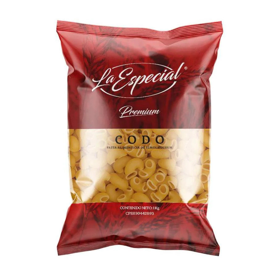 Pasta codos premium la especial 1 kg miniatura 2
