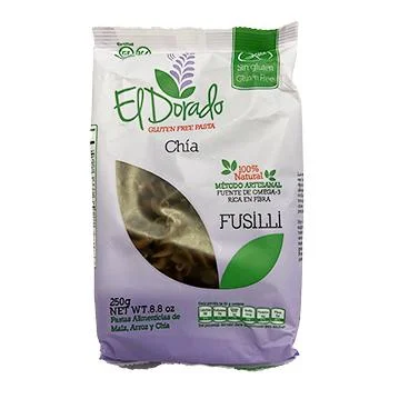 Pasta de chia fusilli el dorado 250 gr miniatura 2
