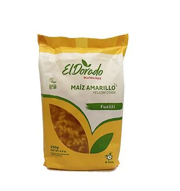 Pasta de maiz amarillo fusilli el dorado 250 gr miniatura 2