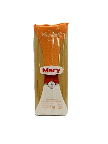 Pasta tradicional vermicelli mary 1 kg miniatura 1