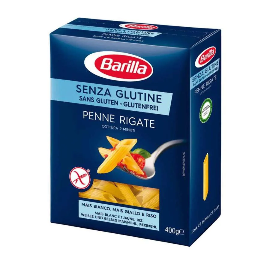 Pasta penne rigate sin gluten barilla 400 g miniatura 1