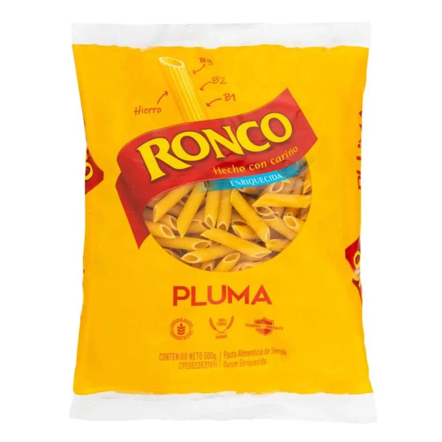 Pasta pluma jet ronco 500gr miniatura 2