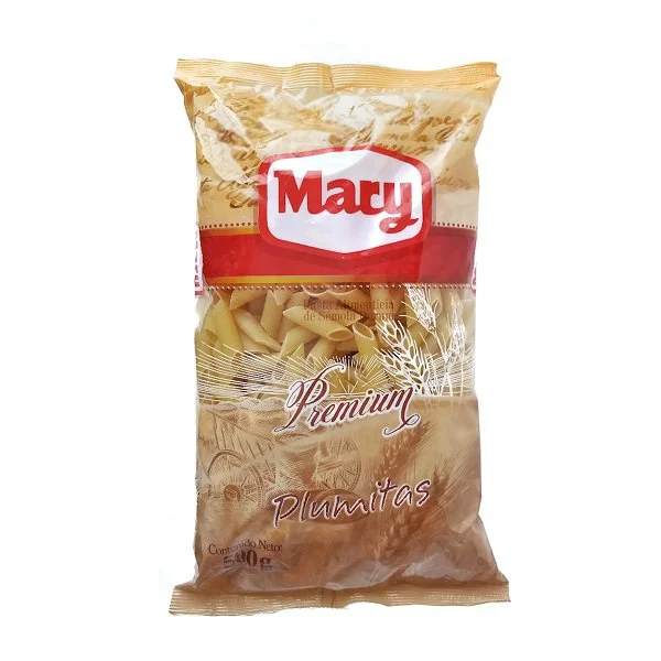 Pasta premium plumitas mary 500 gr miniatura 1