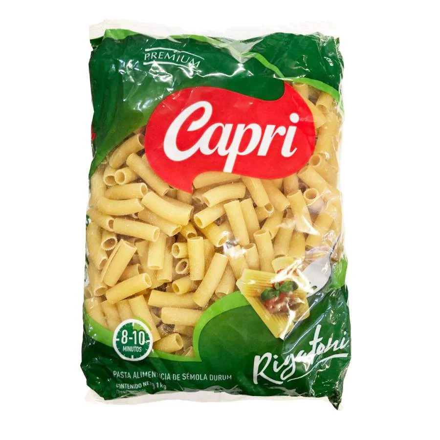 Pasta premium rigatone capri 1 kg 1x12 miniatura 2