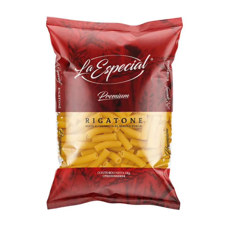 Pasta rigatone premium la especial 1 kg miniatura 2