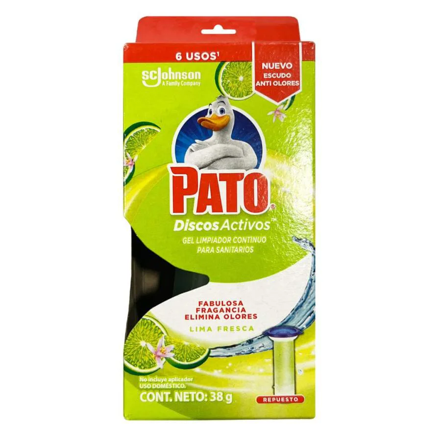 Pato discos act gel limp sani lima fresca rep 38 g miniatura 2